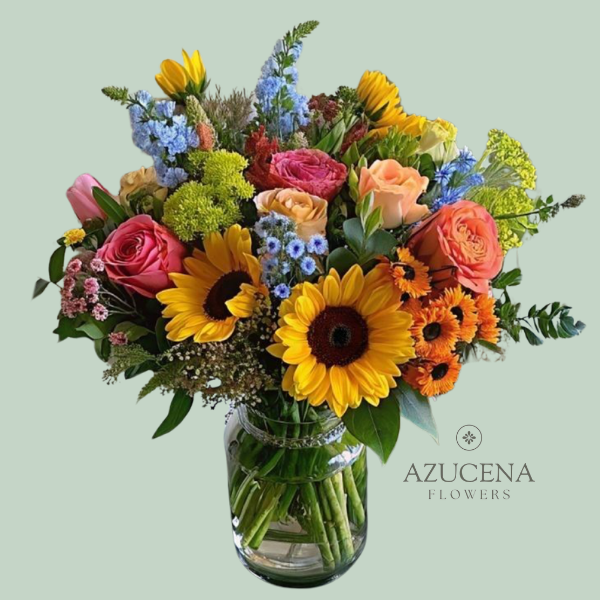 Florero Primaveral — Azucena Florería