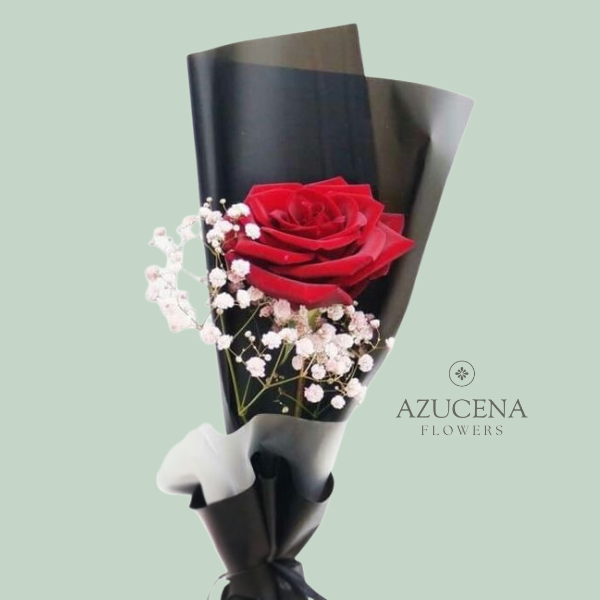 Rosa Decorada — Azucena Florería