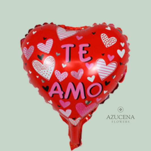 Globo de Te amo — Azucena Florería
